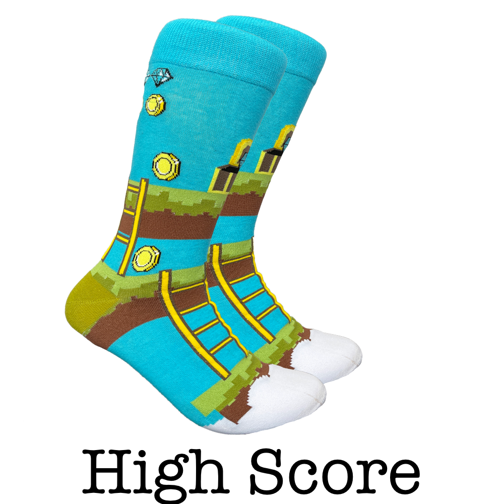 cRAZY sockS for MeN Threaded Pear