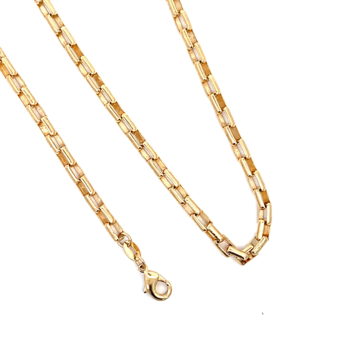 Rounded 4mm Box Chain (H176)(I542) MIA Jewelry