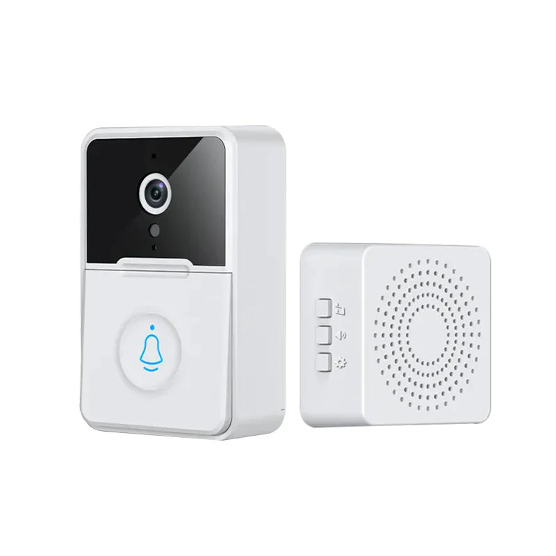 Wireless Security Smart WiFi Doorbell Intercom Video Camera Door Ring Bell Chime Pi-Mart