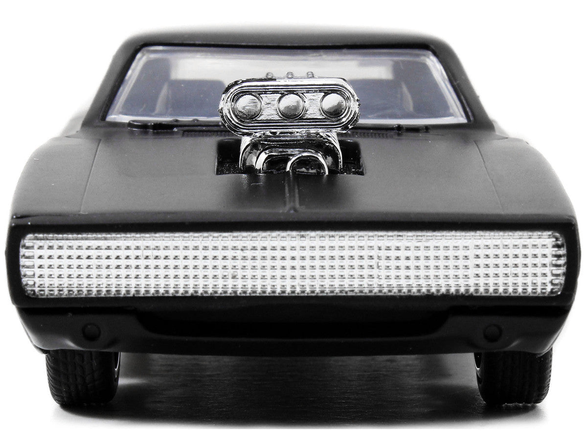 Dom's Dodge Charger R/T Matt Black "Fast & Furious" Movie 1/32 Diecast Model Car by Jada Jada