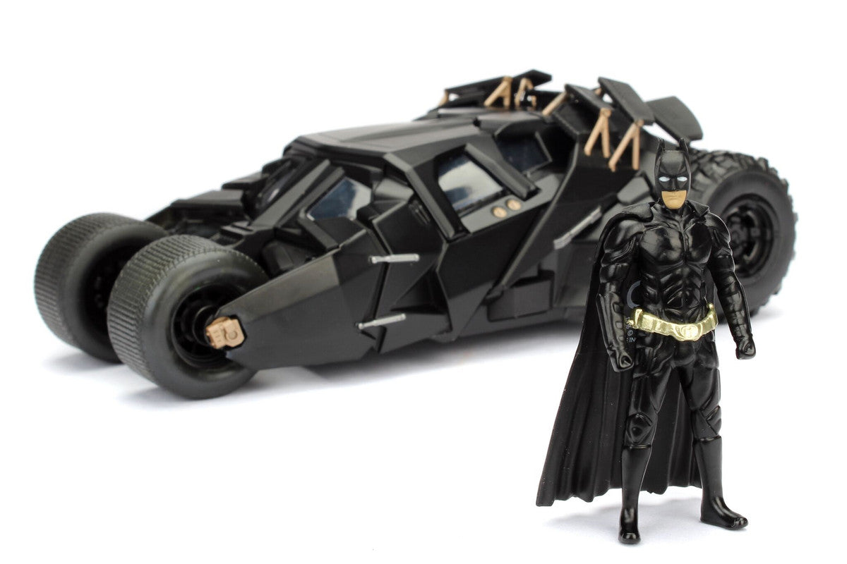 2008 "The Dark Knight" Tumbler Batmobile with Batman Diecast Figurine 1/24 Diecast Model Car by Jada Jada