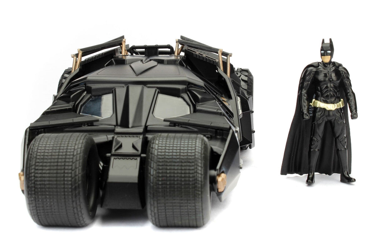 2008 "The Dark Knight" Tumbler Batmobile with Batman Diecast Figurine 1/24 Diecast Model Car by Jada Jada