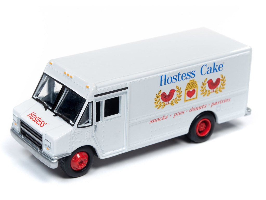 GMC Step Van White with "Hostess" Country Billboard "Johnny Lightning 50th Anniversary" 1/64 Diecast Model by Johnny Lightning Johnny Lightning