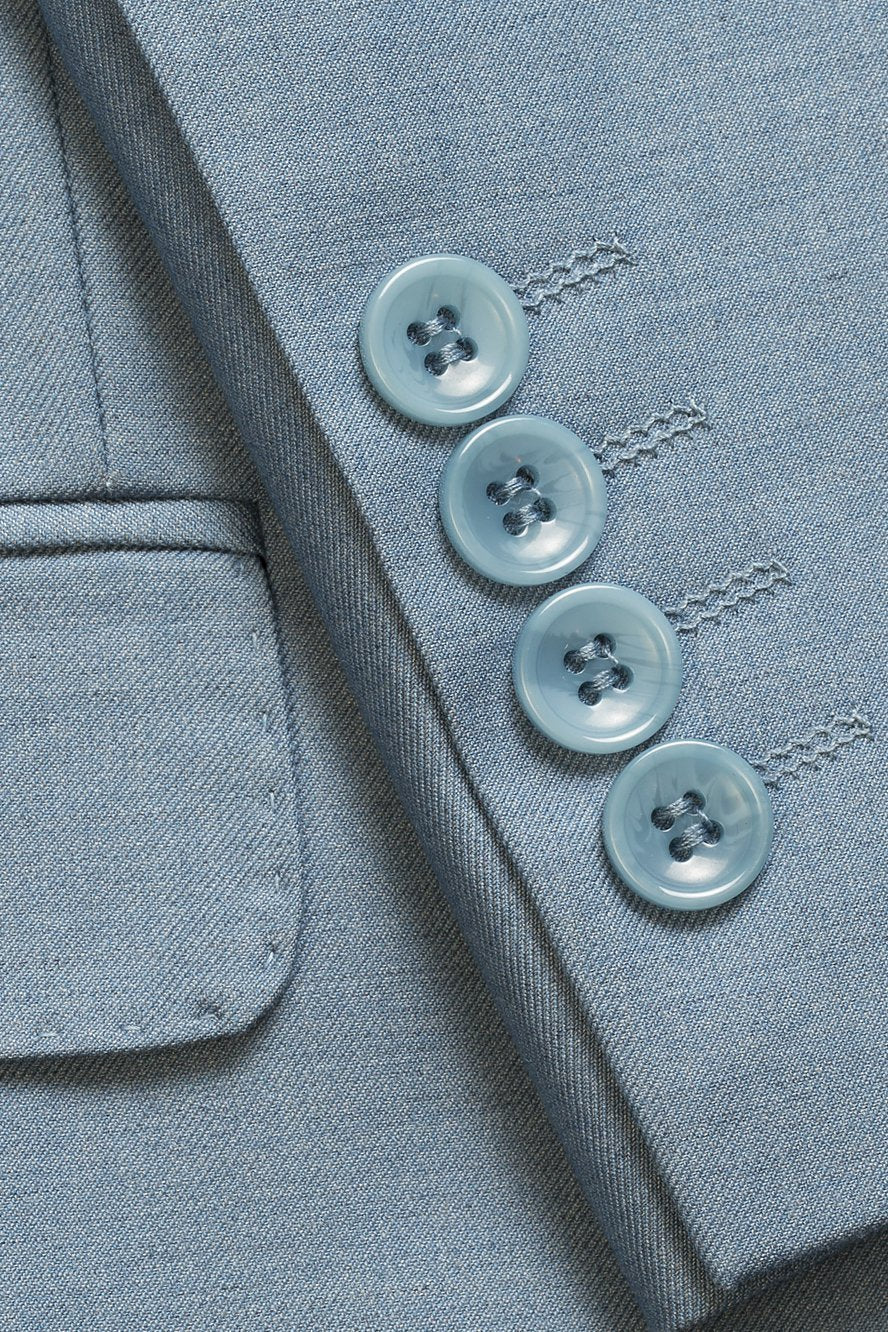 "Kennedy" Light Blue Suit Jacket Tux-USA