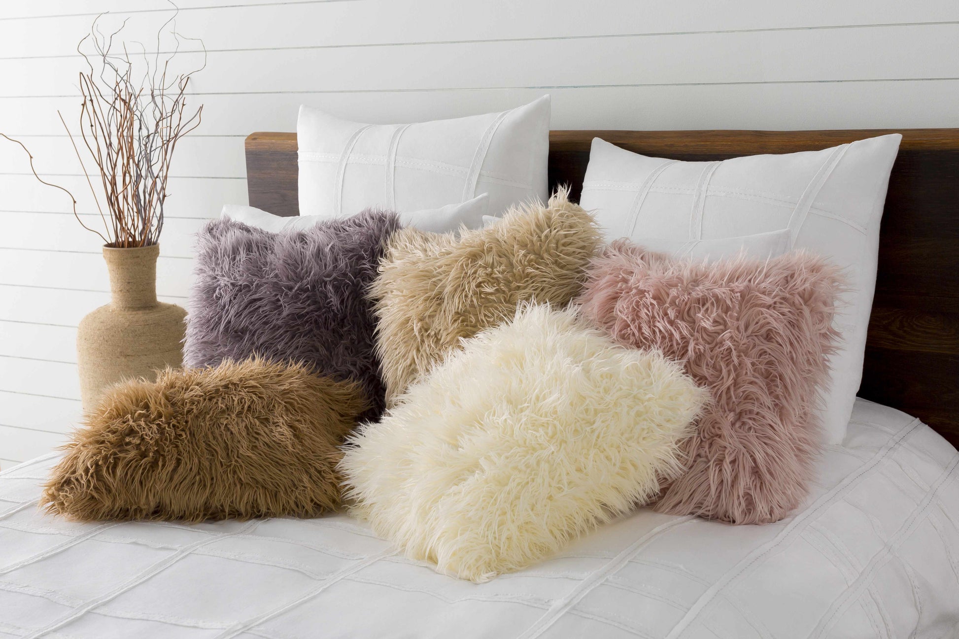 Valladolid White Upholstered Bedding-2