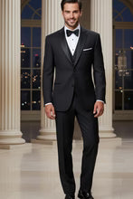 "Kingston" Black Tuxedo Jacket-3