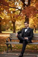 "Kingston" Black Tuxedo Jacket-1