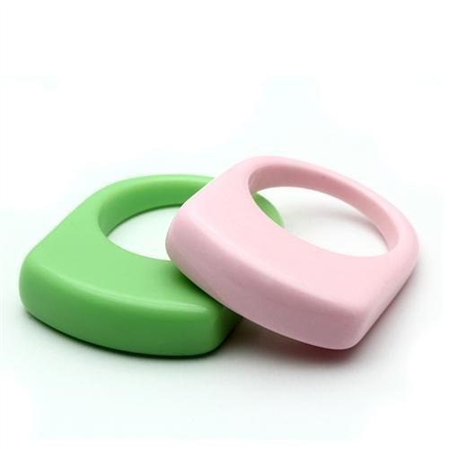 LO2384 -  Resin Ring with Synthetic Synthetic Stone in Multi Color-1