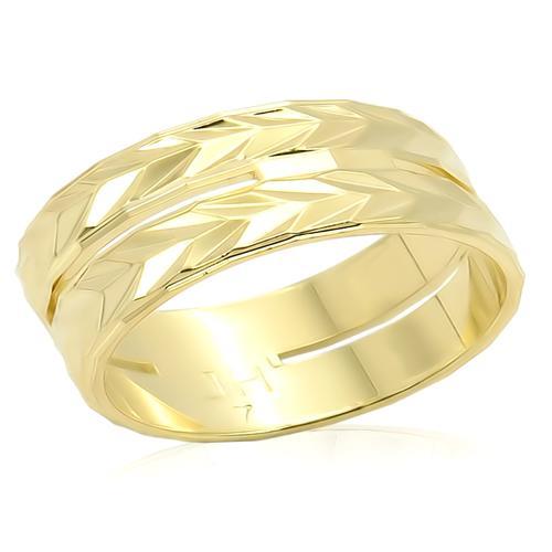 LO985 - Gold Brass Ring with No Stone Alamode