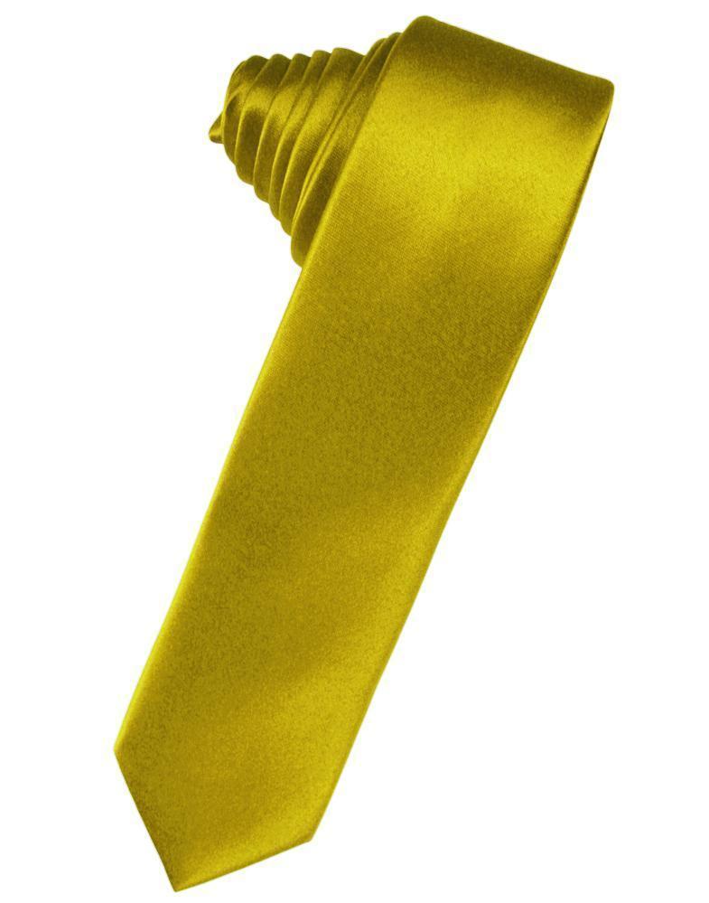 Luxury Satin Skinny Necktie Self Tie-68