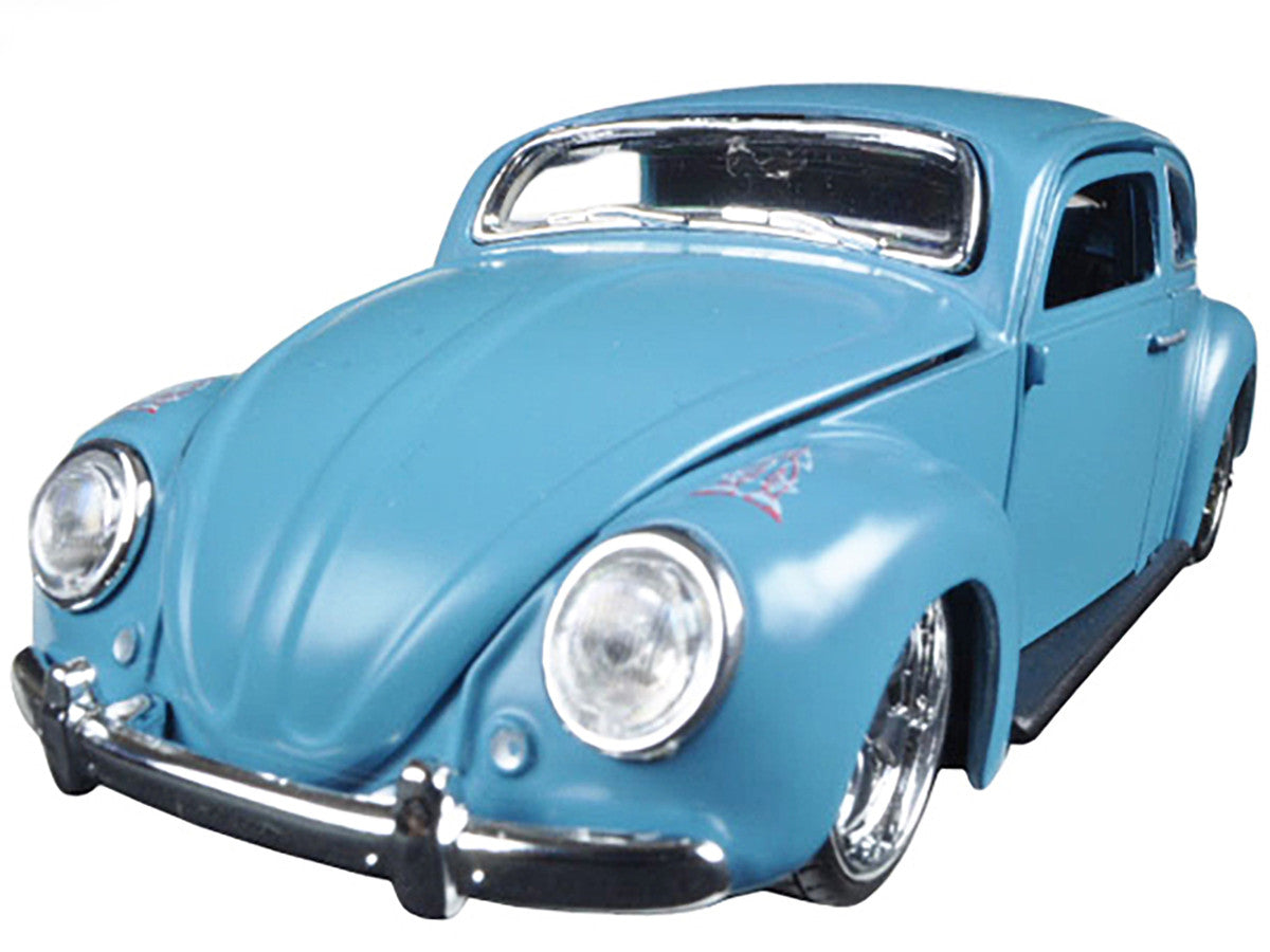 Volkswagen Beetle Blue "Outlaws" 1/24 Diecast Model Car by Maisto Maisto