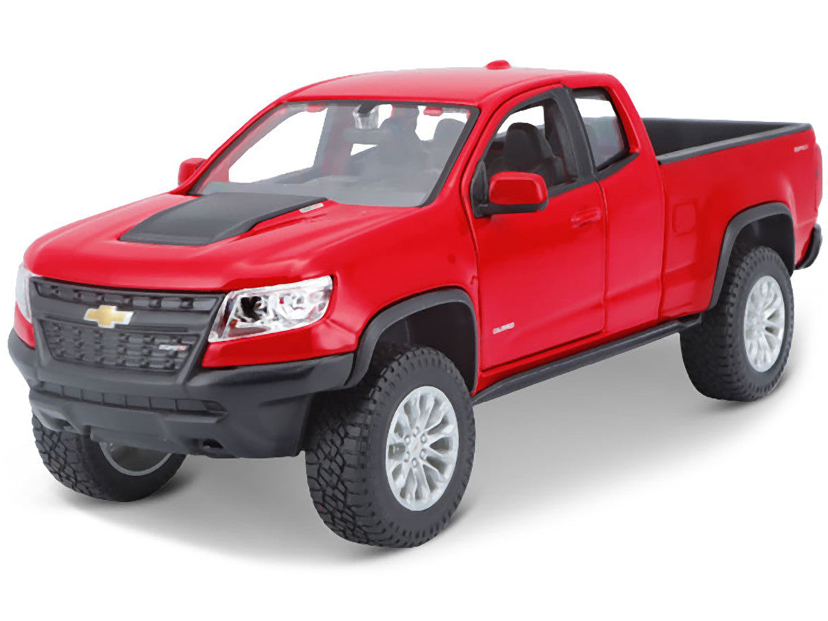 2017 Chevrolet Colorado ZR2 Pickup Truck Red 1/27 Diecast Model Car by Maisto Maisto