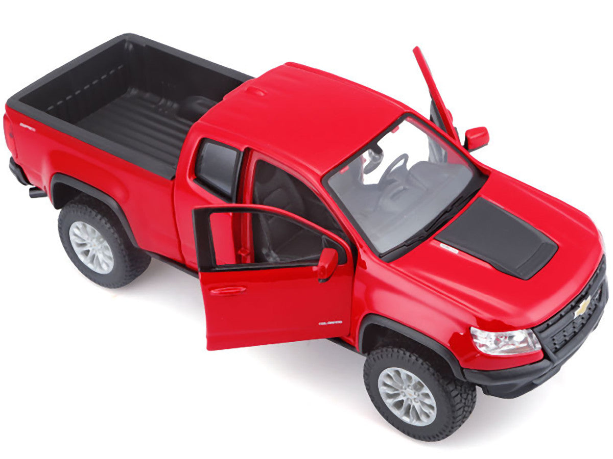 2017 Chevrolet Colorado ZR2 Pickup Truck Red 1/27 Diecast Model Car by Maisto Maisto