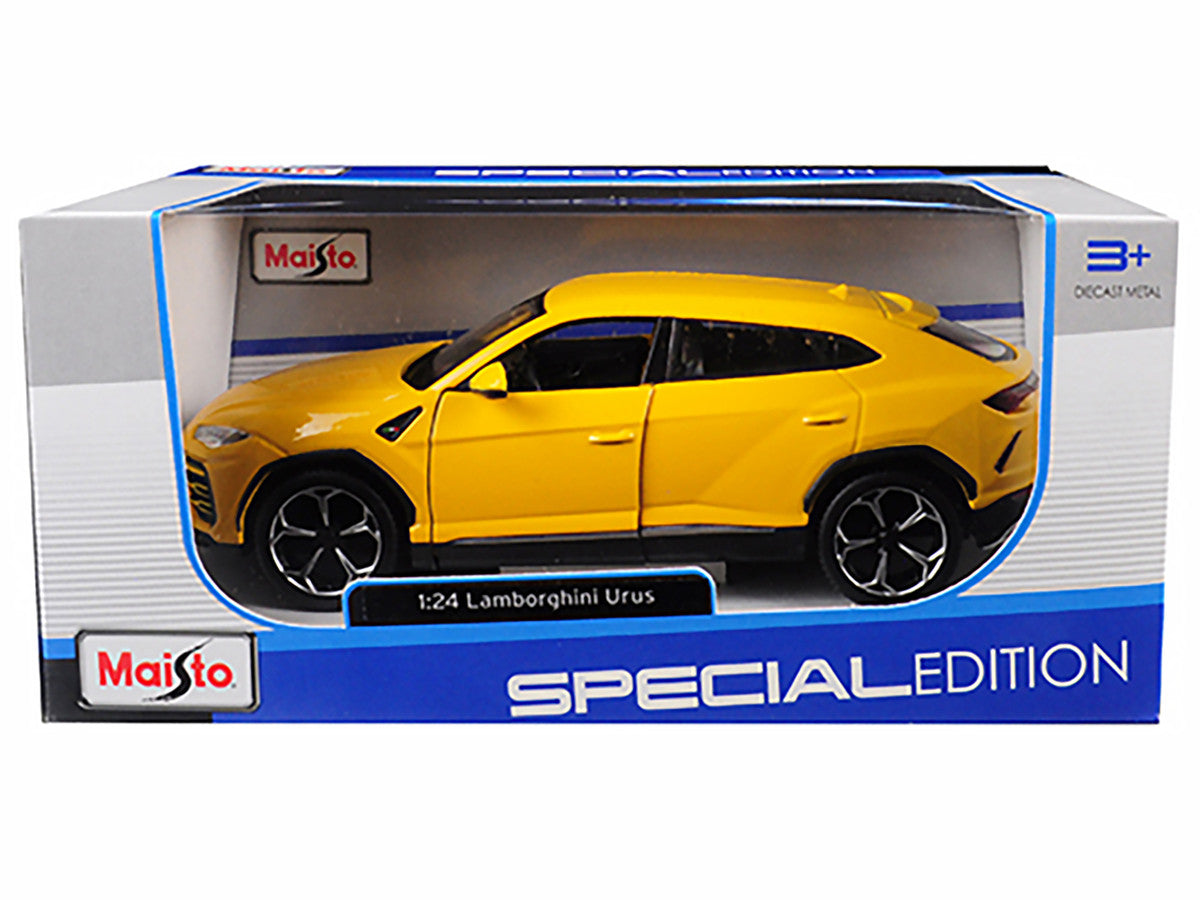 Lamborghini Urus Yellow 1/24 Diecast Model Car by Maisto Maisto