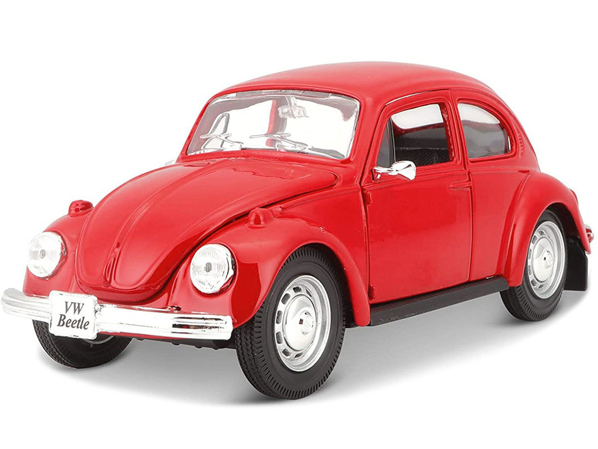 1973 Volkswagen Beetle Red 1/24 Diecast Model Car by Maisto Maisto
