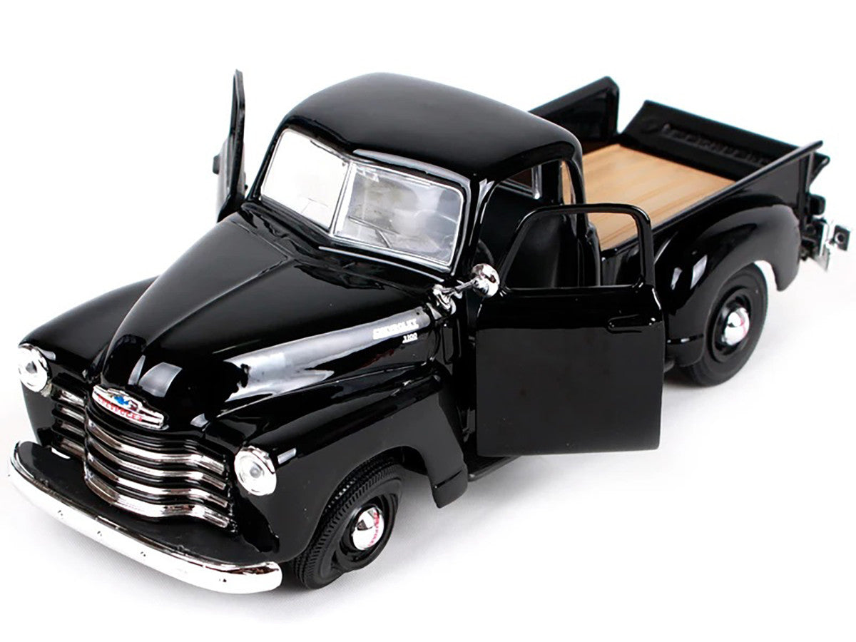 1950 Chevrolet 3100 Pickup Truck Black 1/25 Diecast Model Car by Maisto Maisto