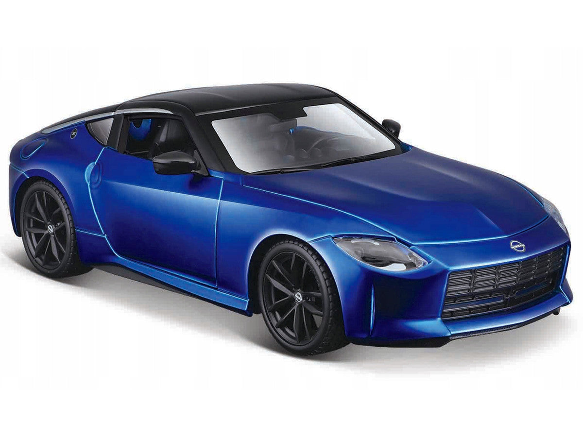 2023 Nissan Z Blue Metallic with Black Top "Special Edition" Series 1/24 Diecast Model Car by Maisto Maisto