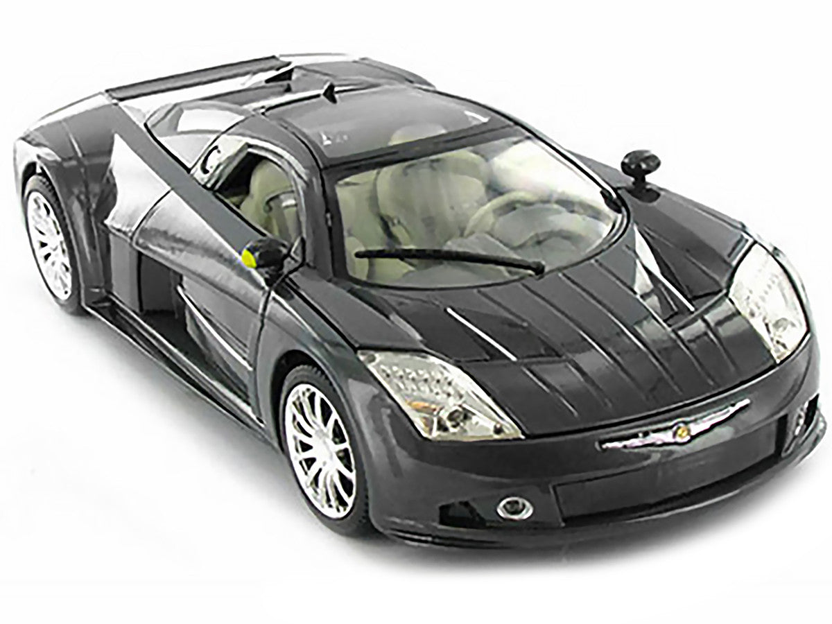 Chrysler Me Four Twelve Concept Car Grey 1/18 Diecast Model Car by Motormax Motormax