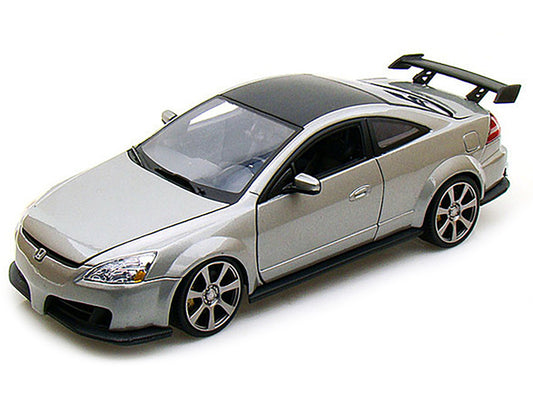 2003 Honda Accord Gray Metallic 1/18 Diecast Model Car by Motormax-1