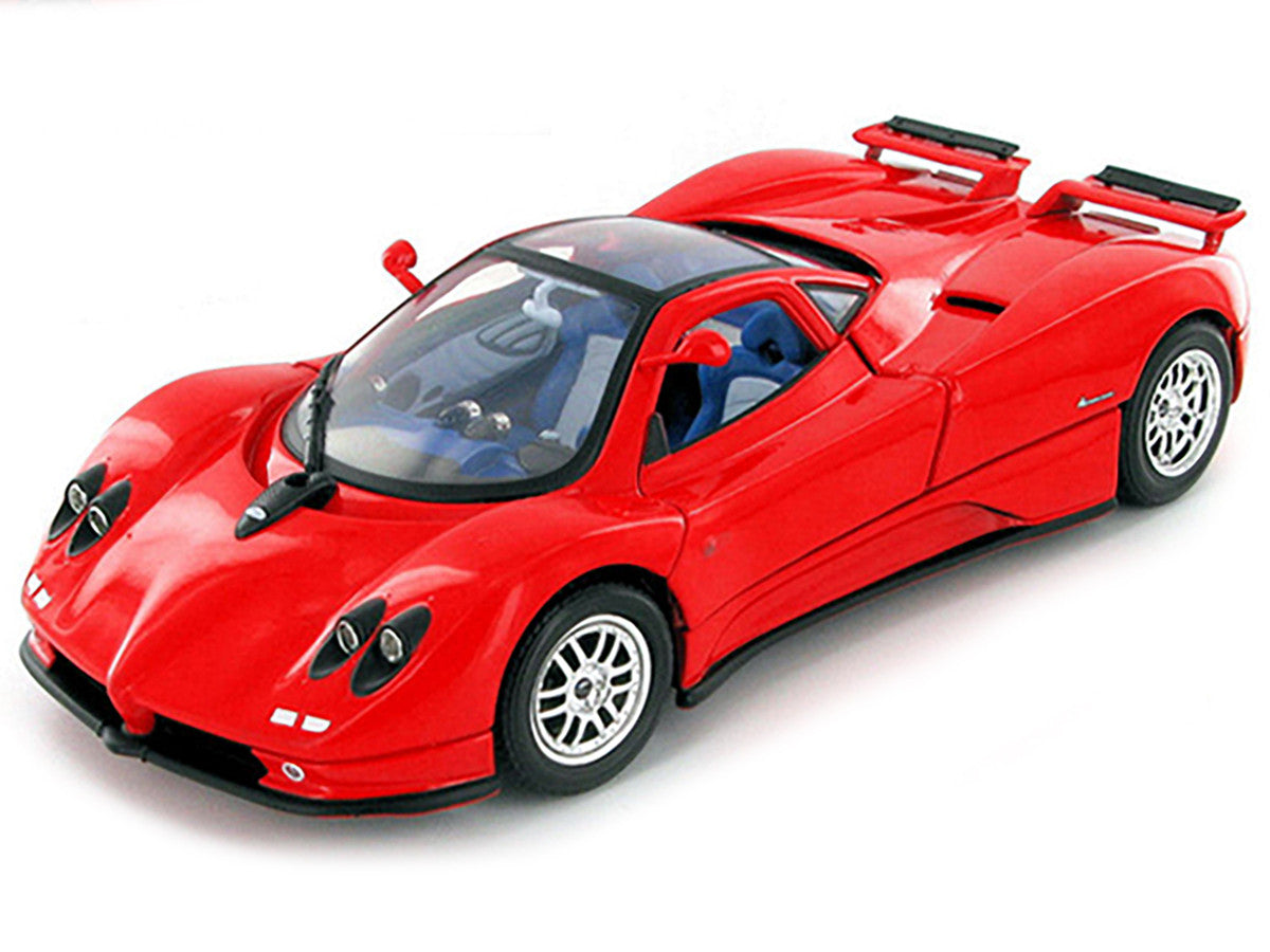 Pagani Zonda C12 Red 1/18 Diecast Model Car by Motormax Motormax