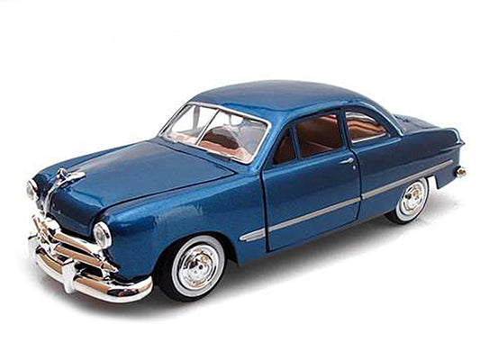 1949 Ford Coupe Blue 1/24 Diecast Model Car by Motormax Motormax