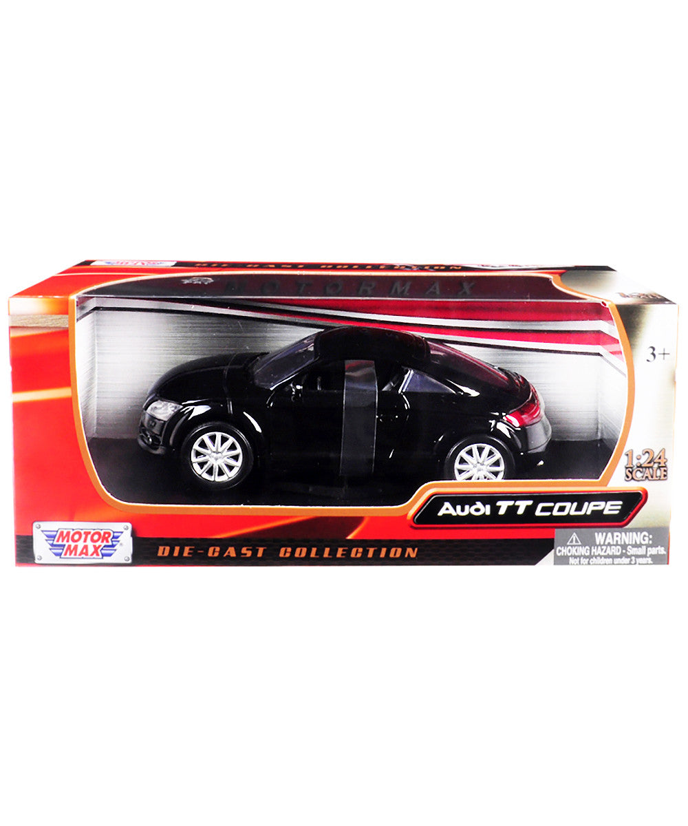 Audi TT Coupe Black 1/24 Diecast Model Car by Motormax Motormax