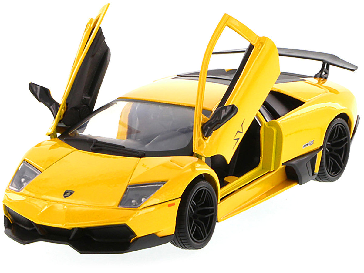 Lamborghini Murcielago LP 670 4 SV Yellow 1/24 Diecast Model Car by Motormax Motormax