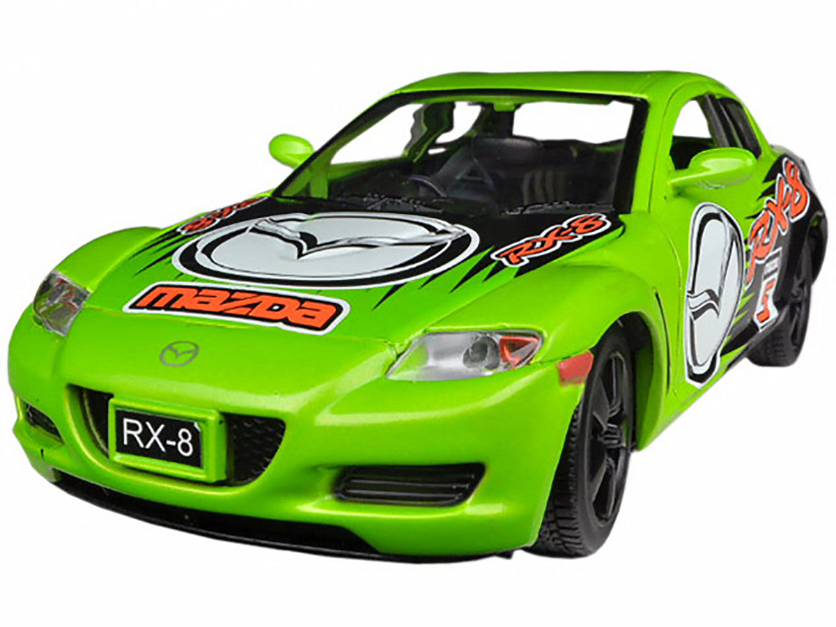 Mazda RX-8 #5 Green "GT Racing" Series 1/24 Diecast Model Car by Motormax Motormax