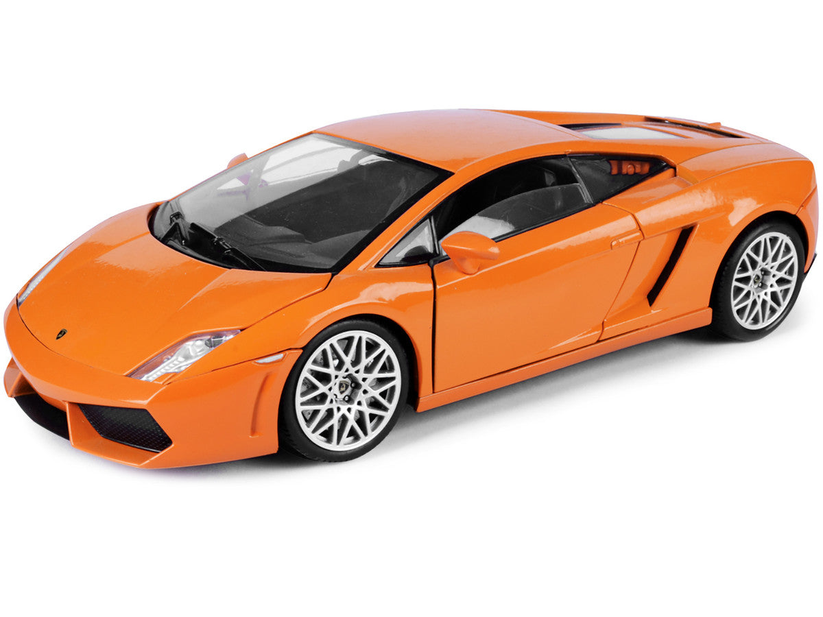 Lamborghini LP 560-4 Orange 1/18 Diecast Car Model by Motormax Motormax