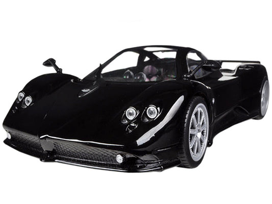 Pagani Zonda F Black 1/18 Diecast Car Model by Motormax-1
