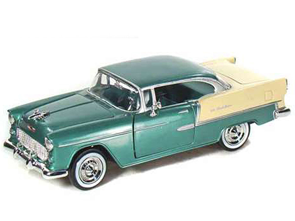 1955 Chevrolet Bel Air Green 1/24 Diecast Model Car by Motormax Motormax