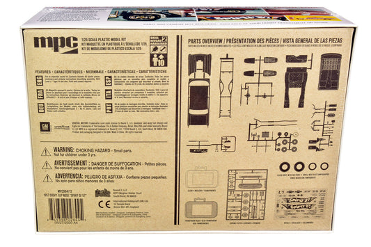 Skill 2 Model Kit 1957 Chevrolet Gasser Flip Nose "Spirit of 57" 1/25 Scale Model by MPC MPC