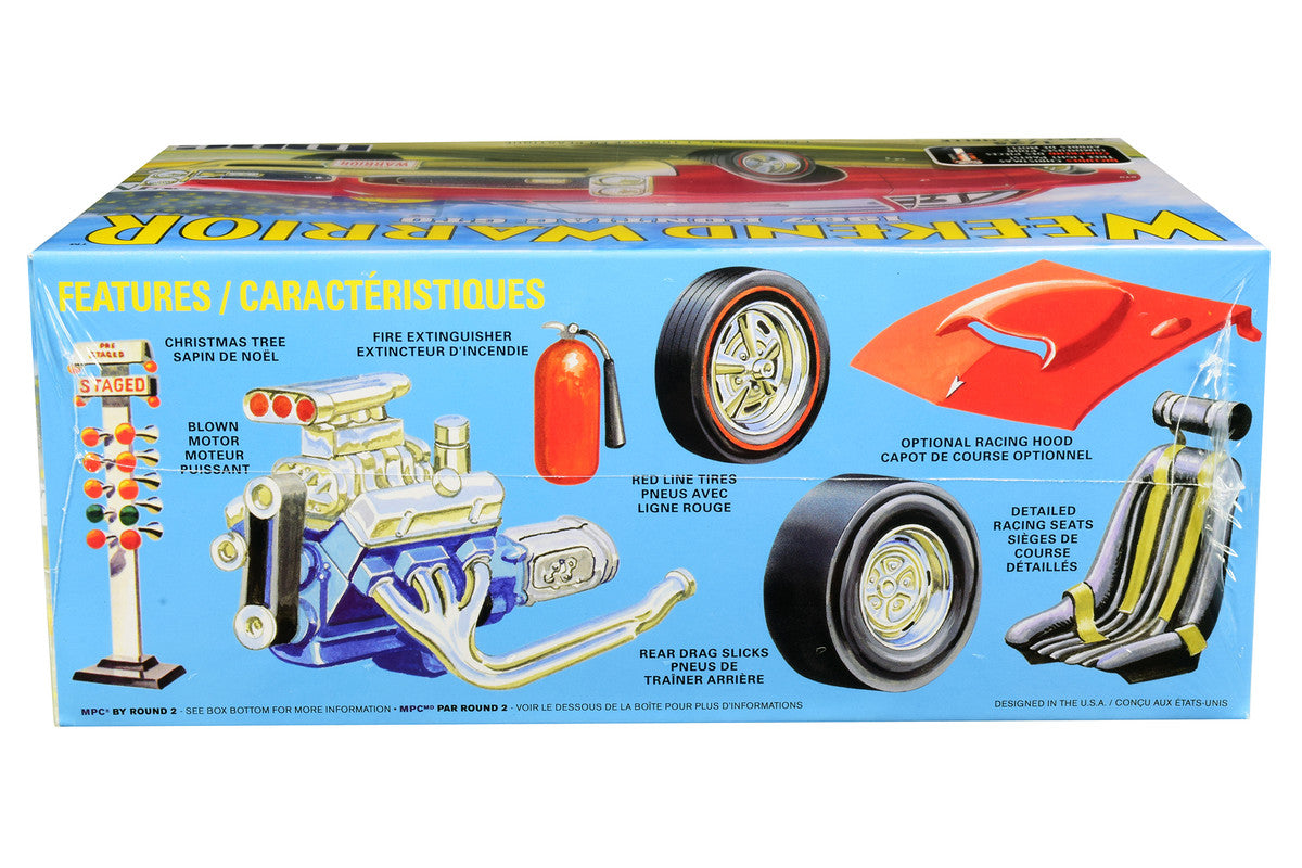 Skill 3 Model Kit 1967 Pontiac GTO "Weekend Warrior" 3 in 1 Kit 1/25 Scale Model by MPC MPC