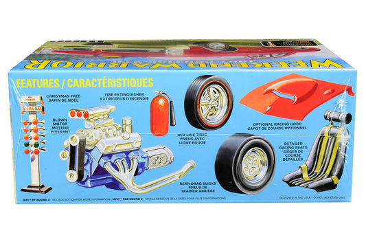 Skill 3 Model Kit 1967 Pontiac GTO "Weekend Warrior" 3 in 1 Kit 1/25 Scale Model by MPC MPC