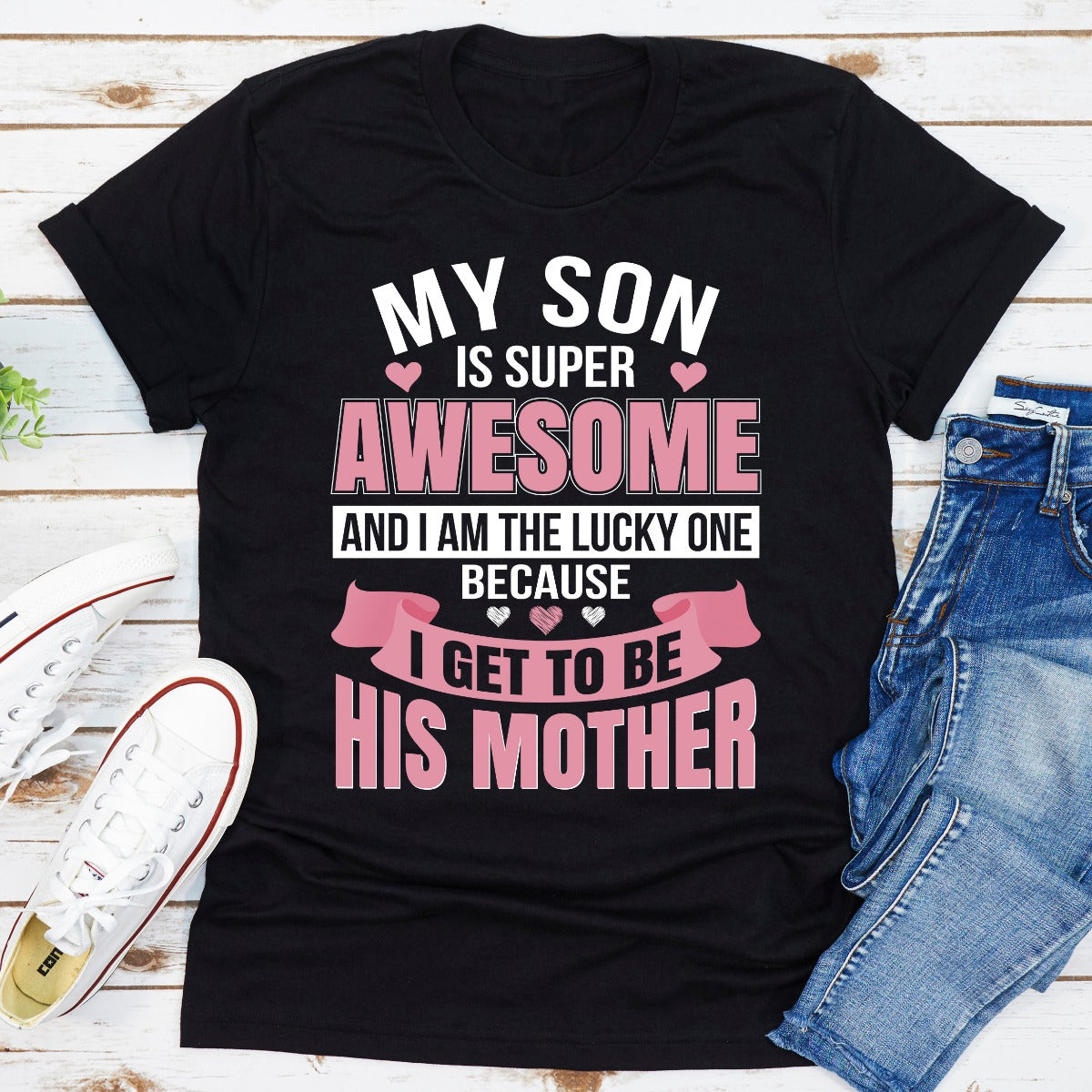 My Son Is Super Awesome T-Shirt MerchMallow