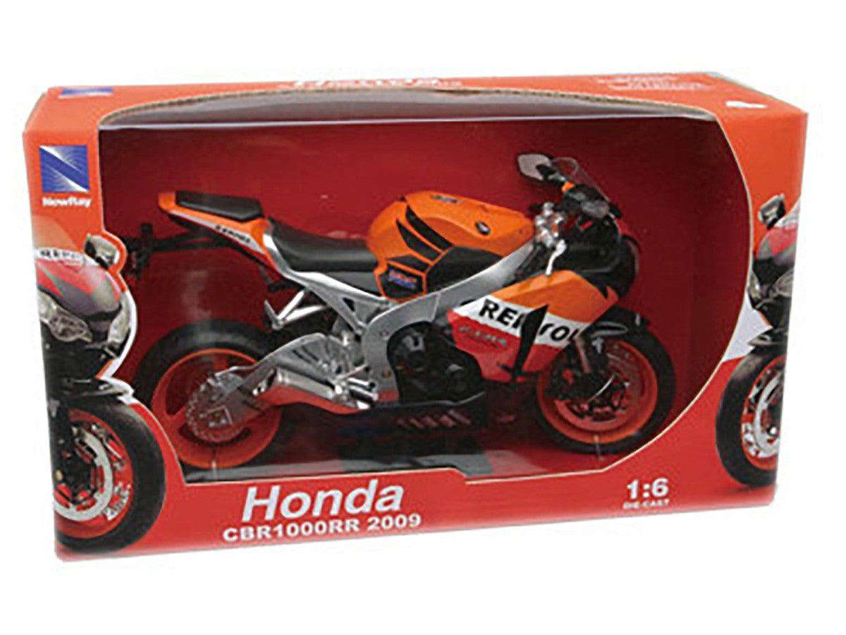 2009 Honda CBR1000RR "Repsol" 1/6 Diecast Motorcycle Model by New Ray New Ray