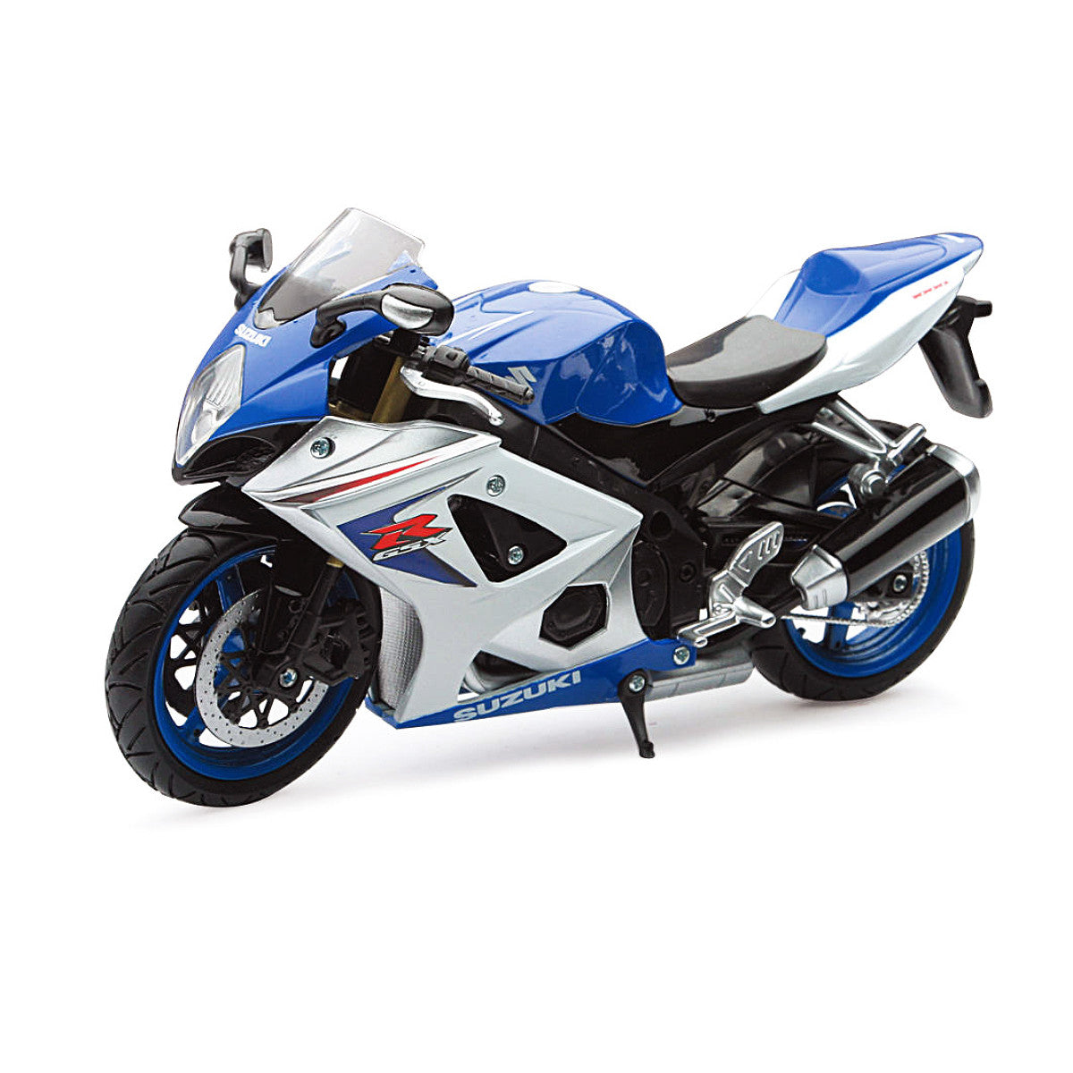 2008 Suzuki GSX-R1000 Blue Bike Motorcycle 1/12 by New Ray New Ray