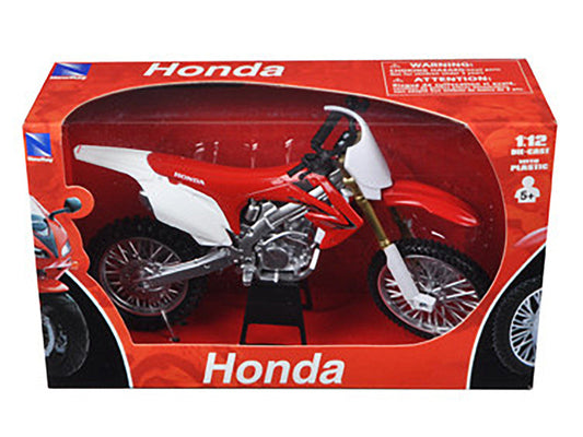 2012 Honda CR 250R Red 1/12 Diecast Motorcycle Model by New Ray New Ray
