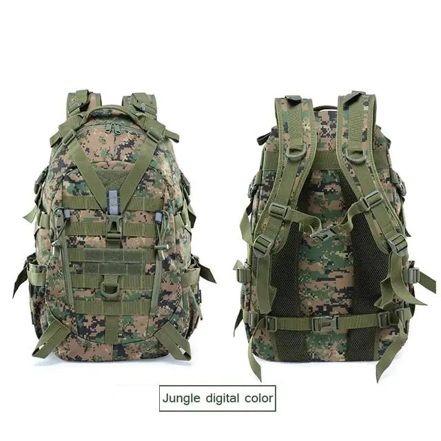 Military Backpack-Waterproof Hiking Survival Reflective Bag