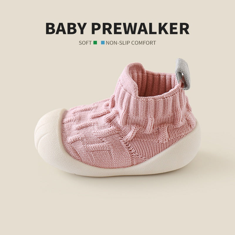 Unisex Patchwork Jacquard Pattern Soft-Sole Walking Shoes Tux-USA