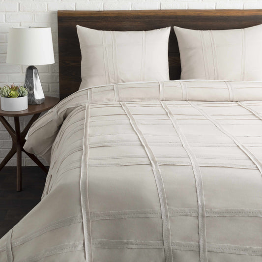 Queens Contemporary Light Gray Bedding-0