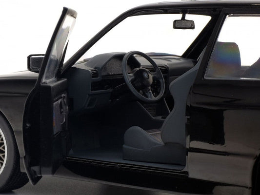 1990 BMW E30 Sport Evo Black 1/18 Diecast Model Car by Solido Solido