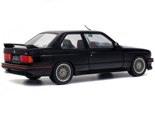 1990 BMW E30 Sport Evo Black 1/18 Diecast Model Car by Solido Solido