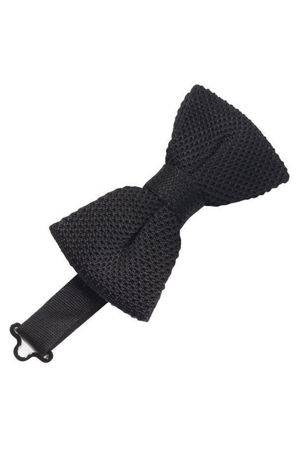 Silk Knit Bow Tie Tux-USA