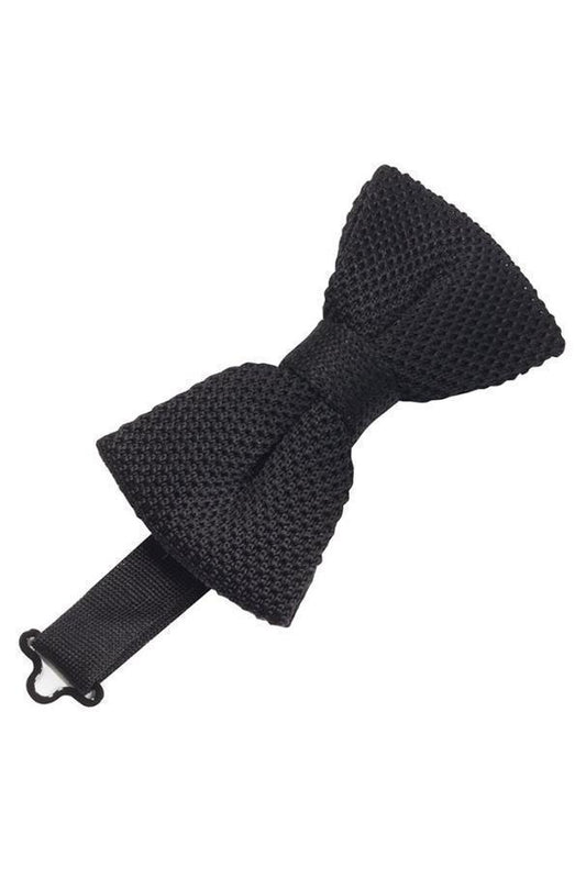 Silk Knit Bow Tie Tux-USA