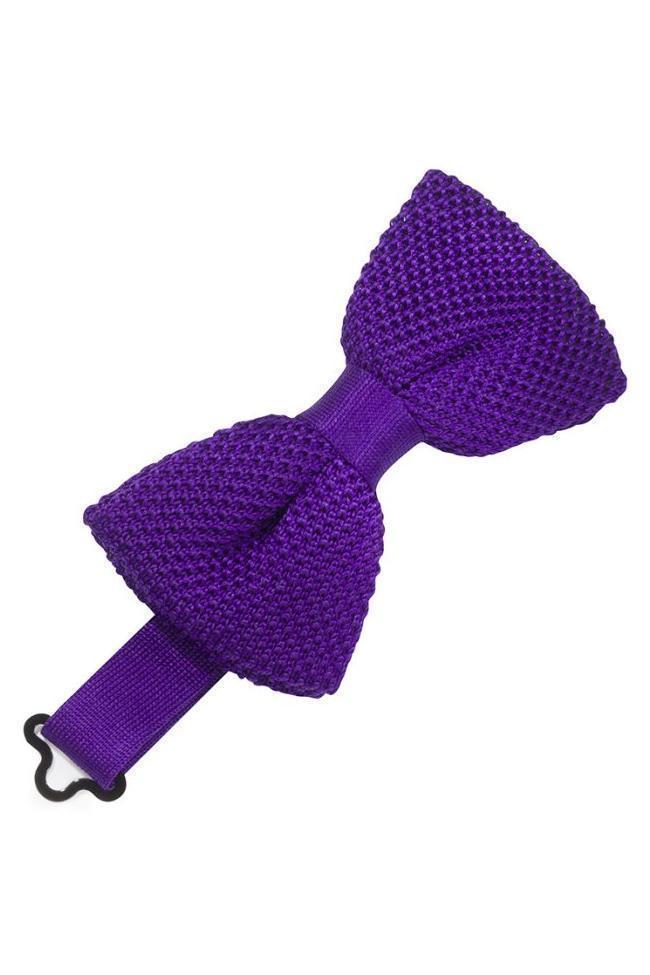 Silk Knit Bow Tie Tux-USA