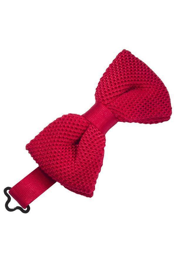 Silk Knit Bow Tie Tux-USA