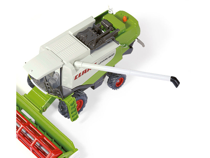 Claas Lexion 600 Combine Harvester Green and Gray 1/50 Diecast Model by Siku SIKU