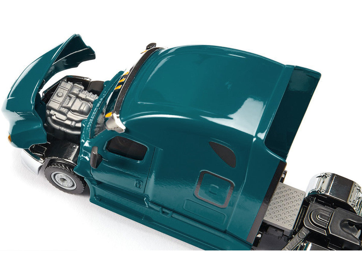 Freightliner Cascadia Tractor Truck Teal 1/50 Diecast Model by Siku SIKU