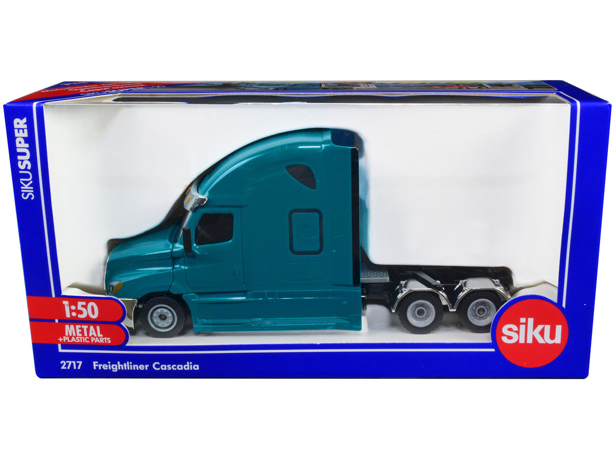 Freightliner Cascadia Tractor Truck Teal 1/50 Diecast Model by Siku SIKU